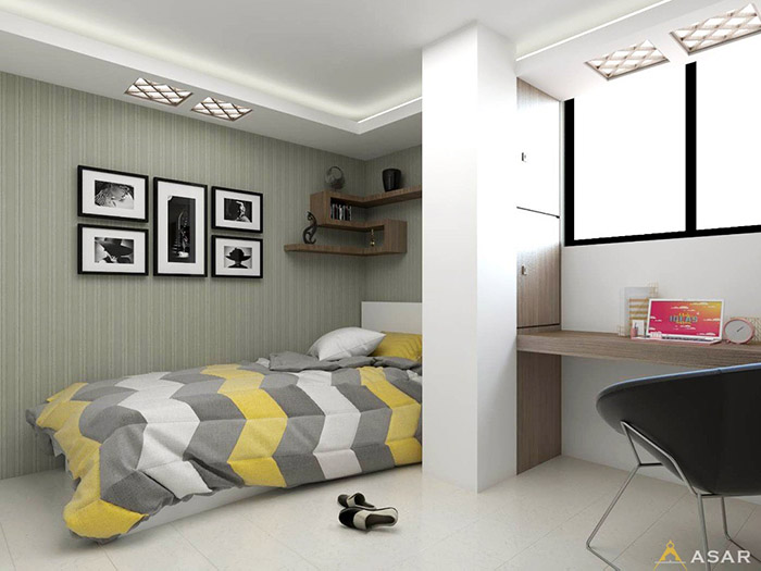 Teen bedroom design